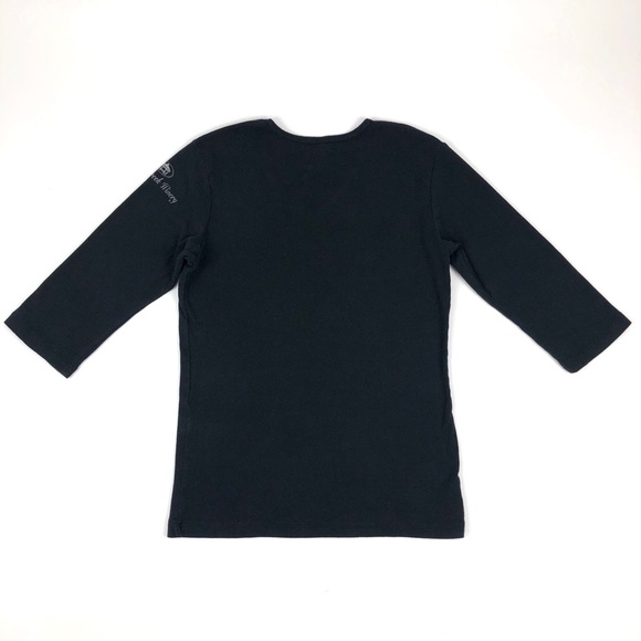 Chris’s Stuff 3/4 Sleeve Bling Humorous Wine Tee - Picture 4 of 8